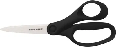Zdjęcie produktu dla Nożyczki szkolne Fiskars czarne 180 mm