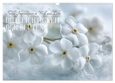 Produktbild von Die Leichtigkeit der Blüten (Wandkalender 2027 DIN A3 quer), CALVENDO Monatskalender