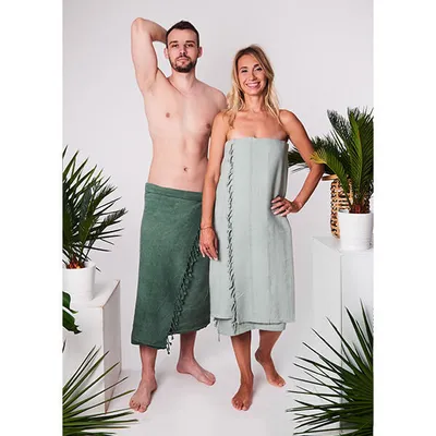 Zdjęcie produktu dla Ręcznik hammam STONE WASH 100% naturalna bawełna YEYE Antracyt