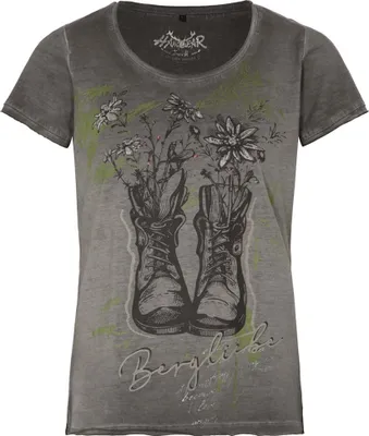 Produktbild von Trachtenshirt Wiara grau XS