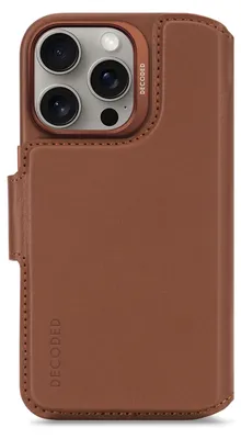 Obrázek produktu pro Decoded Leather Detachable Wallet, tan - iPhone 16 Pro
