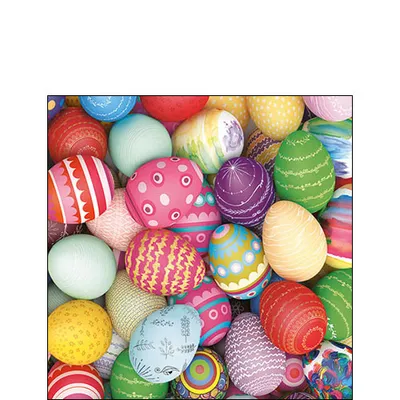 Image de Pâques - Serviettes de table 25 x 25 cm - 3 plis - 20 serviettes par pièce