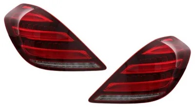 Image de Feux arrière entièrement LED pour Mercedes Classe S W222 13-17 Dynamique Signal MOPF Look.