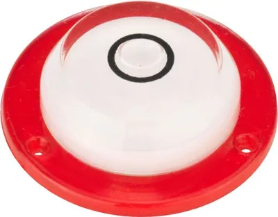 Produktbild von Dosenlibelle mit Ringmarkierung, 42 mm Durchmesser, für Grobausrichtung an Stativen
