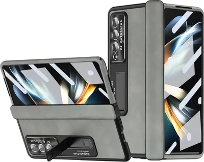Obrázek produktu pro Pro Samsung Galaxy Z Fold4 5G 360° Napa magnetický kryt na mobilní telefon