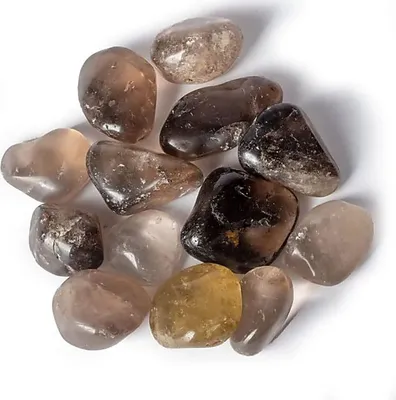 Produktbild von Rauchquarz-Trommelsteine A-Qualität – 3 x 4 cm; 500 G