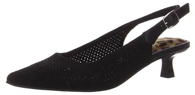Imagen del producto de Zapatos de tacón "La Strada", color negro, con un tacón de hasta 65 mm, talla 38