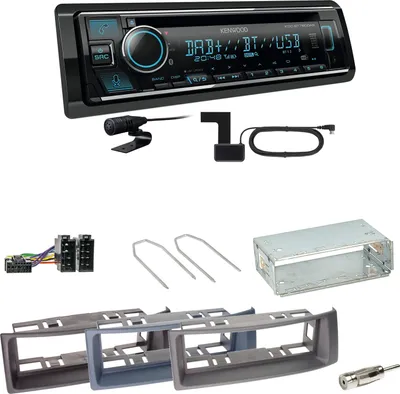 Produktbild von Kenwood KDC-BT760DAB Bluetooth DAB USB Einbauset für Renault Megane Scenic 1