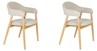 Produktbild von Novel Collection - Esszimmerstuhl Indy - Beige - 54x56x81 cm