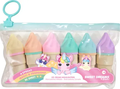 Productafbeelding van SWEET DREAMS, markeerstiften, 6 stuks