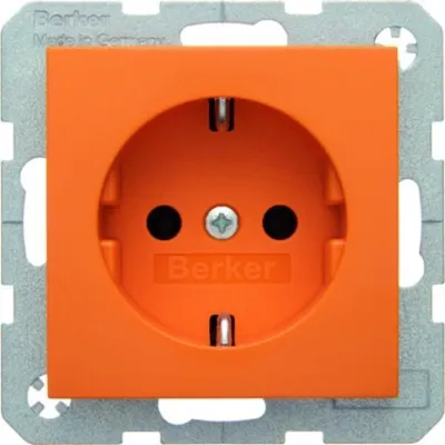 Immagine prodotto di Berker 47438914 Presa SCHUKO arancione, lucida BerkerS.1/B.3/B.7