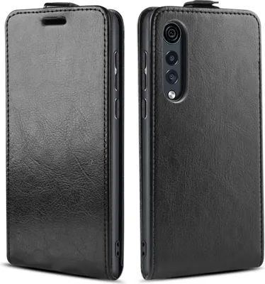 Produktbild von Handy Hülle für LG Velvet 5G Magnet Cover Case Klapphülle Schutzhülle Farbe: Schwarz