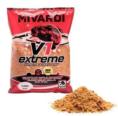 Produktbild von Mivardi V1 CARP Karpfen-Grundfutter für Feederkorb, Mango Aroma, 2,85 kg