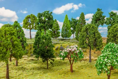 Produktbild von Faller 181525 30 Mischwaldbäume