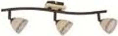 Produktbild von 7698.03.09.0000 Wofi Deckenleuchte 3 x 33 W 2.700 K 1.380 Lumen Antik Braun
