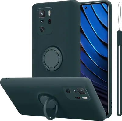 Produktbild von Cadorabo Hülle für Xiaomi POCO X3 GT Schutz Hülle in Grün Handyhülle TPU Etui Case Cover