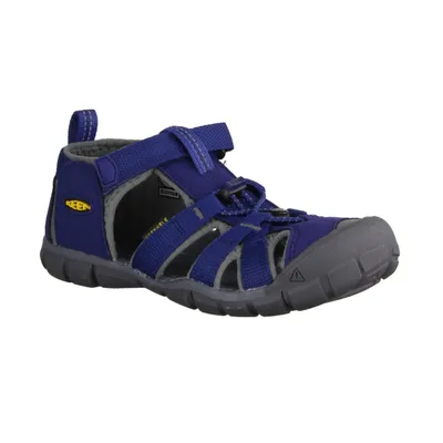 Produktbild von Keen Seacamp II Jungs, Sandale geschlossen, Textil/Synthetik, Blue/Gargoyle - Kinderschuhe Teens Jungs Gr. 25 - 42, Blau