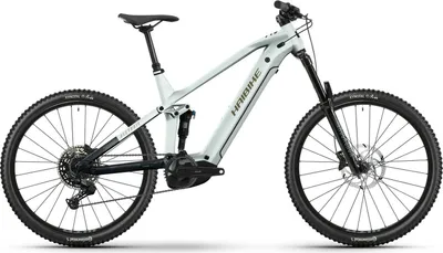 Produktbild von Haibike ALLTRAIL 8 27.5 white/blue/gold glänzend 27,5" 600 Wh Diamant E-Mountainbike in Weiß