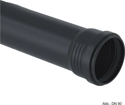 Produktbild von Geberit GE Silent-Pro, Rohr, mit Muffe, d50x2000mm, 1 Stk.