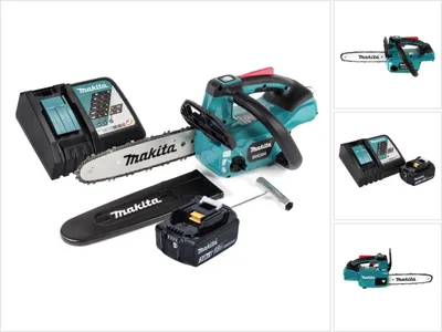 Produktbild von Makita DUC 254 RF1 Akku Kettensäge 18 V 25 cm Brushless + 1x Akku 3,0 Ah + Ladegerät