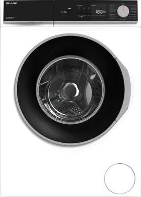 Produktbild von Waschmaschine 8kg Weiß AquaStop DoubleJet LED-Display A Sharp ES-NFA814BW1NA-DE