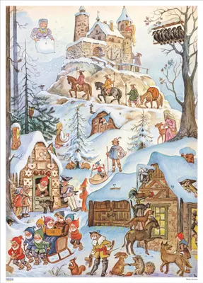 Produktbild von Adventskalender "Märchenburg"