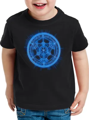 Produktbild von style3 Full Metal Transmutation Circle Kinder T-Shirt Anime Manga Japan Alchemist