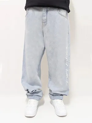 Produktbild von DADA Supreme Supreme Baggy Jeans mit Supreme-Stickerei Größe: 36W
