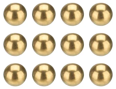 12 Messingkugeln 11 mm Präzisionskugellager für DIY