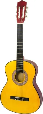 Produktbild von Klassieke Kinder Gitaar Set - Nylon Snaren - 1/4 Grootte - Instap Gitaar - Lernspiele