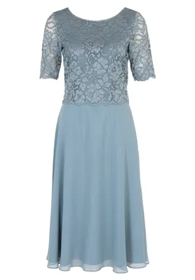 Produktbild von Vera Mont Damen-Partykleid, Blaugrau, 46