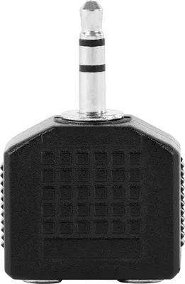 Immagine prodotto di Adattatore 3,5 mm maschio - 2 x 3,5 mm femmina
