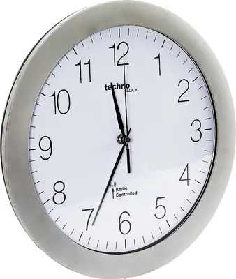 Obrázek produktu pro Technoline WT-8000, Zeď, Kruh, Titanová, AA, 3 cm, 323 mm