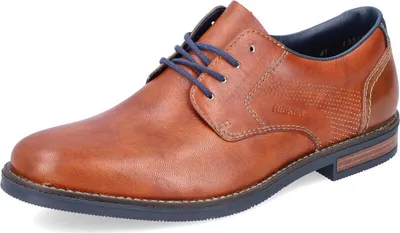Produktbild von Rieker Schnürschuh - Braun Glattleder Größe: 41 Normal