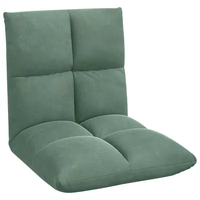 Immagine prodotto di vidaXL Sedia a terra verde mare 50 x 61 x 57 cm in velluto