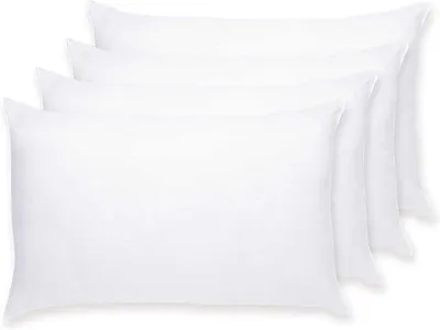 Productafbeelding van Famanu set van 4 kussenhoezen | 100% Egyptische katoen | 200 draden | 50 x 75 cm | Wit