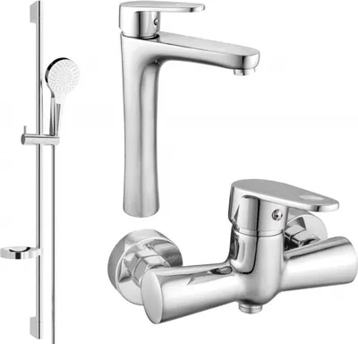 Produktbild von Mexen Kama DS05 Brausegarnitur, Chrom - 72514DS05-00