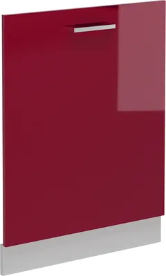 Produktbild von Frontblende Vicco R-Line Rot Hochglanz 60 cm ohne Arbeitsplatte, Model 54466