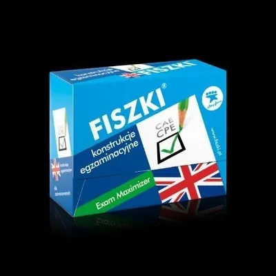 Productafbeelding van Fiszki Konstrukcje egzaminacyjne język angielski - Martyna Kubka (Fremdsprachen Englisch auf Englisch)