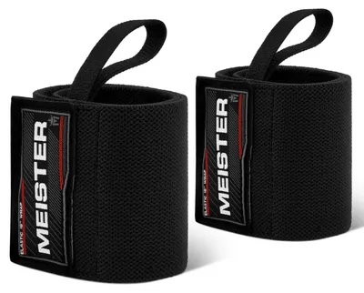 Produktbild von Handgelenkbandage Handgelenkstütze Gewichtheben - 45,7 cm - Elastisch - Klettverschluss - Krafttraining