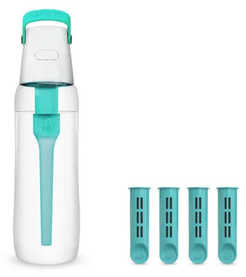 Zdjęcie produktu dla Dafi Butelka filtrująca SOLID 0,7 l turkusowa z 4 filtrami