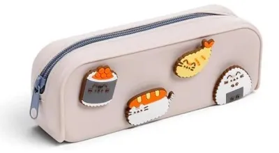 Image de Étui à crayons en silicone Pusheen the Cat, collection Sushi Club - Puckator