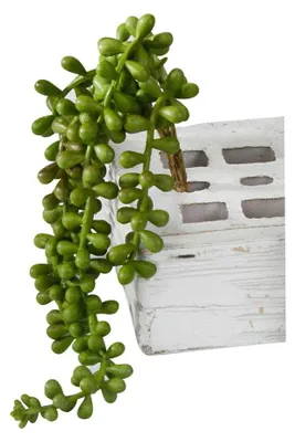 Produktbild von Deko Zweig, Hänger Agave L. 30cm grün Formano Kunstblumen