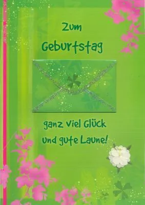 Produktbild von 5 x Karte gross Geburtstag