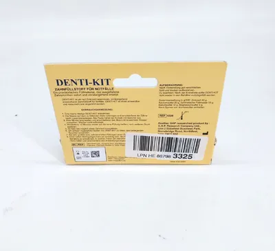 Produktbild von Dr. Denti Kit Zahnfüllung ausgefallene Plomben Orange 3 g 1er Pack Mundpflege($__DE$)