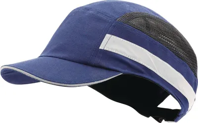 Produktbild von Anstoßkappe Daylight Base-Cap II 52-65cm blau Schirml.5cm EN 812:2012 TECWERK