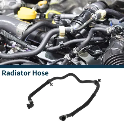 Image de Durite De Radiateur Pour Bmw X5 2019-2022 No.17128689248 Tuyau De Refroidisement En Caoutchouc Noir 1 Pièce