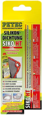 Zdjęcie produktu dla Silikon wysokotemperaturowy Petec czerwona karta SB