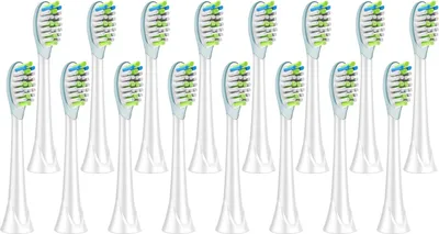Obrázek produktu pro KOMA NK17 - Sada 16ks náhradních hlavic kompatibilních s kartáčky Philips Sonicare Plaque Defense HX9044