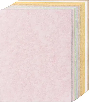 Productafbeelding van Perkamentpapier Set - Vintage Kaarten - Creatieve Projecten - Zuurvrij Vakmanschap - 70 Vellen - Gemengde Kleuren